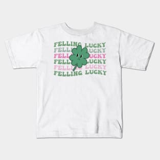 Feeling Lucky St Patrick's Day Kids T-Shirt